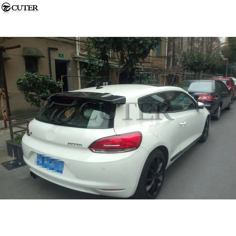 Задний спойлер из углеродного волокна крылья на крышу для Volkswagen Scirocco
