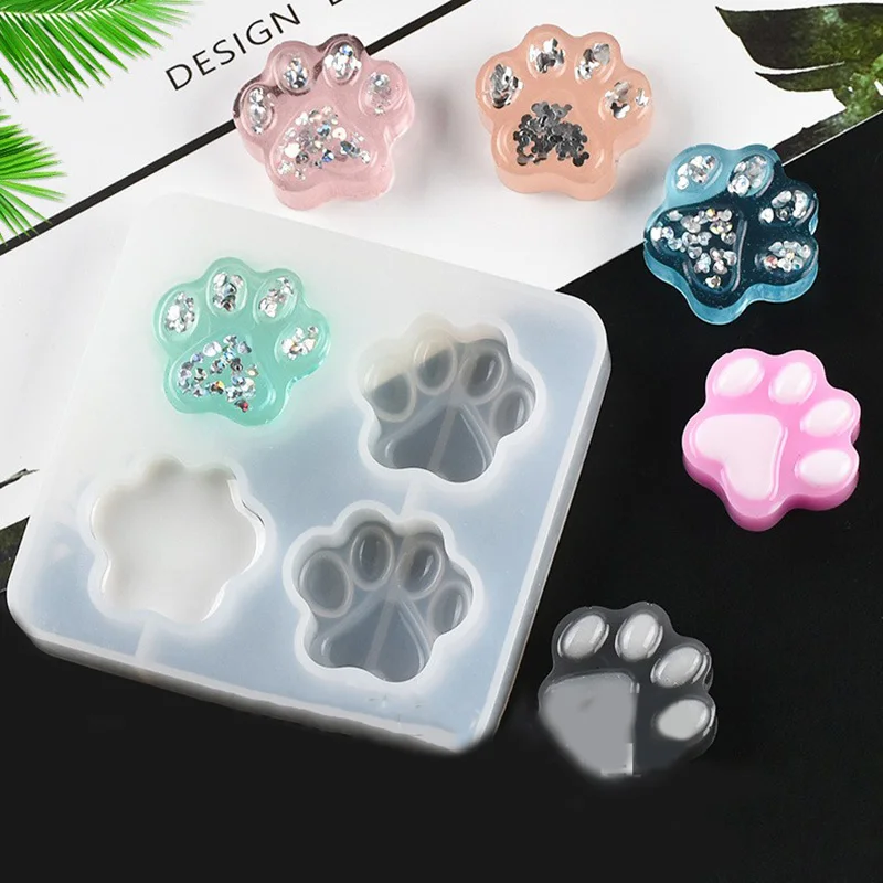 

Cat Paw Silicone Mold DIY Making Jewelry Handmade UV Resin Epoxy Mould Craft