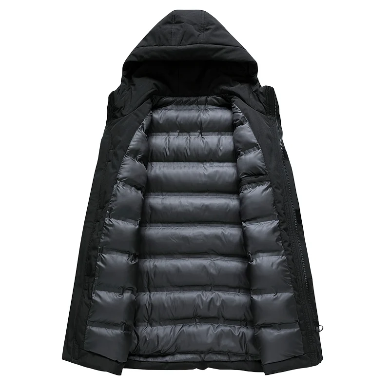 YASUGUOJI модное пальто с буквенным принтом для мужчин капюшоном куртка-карго