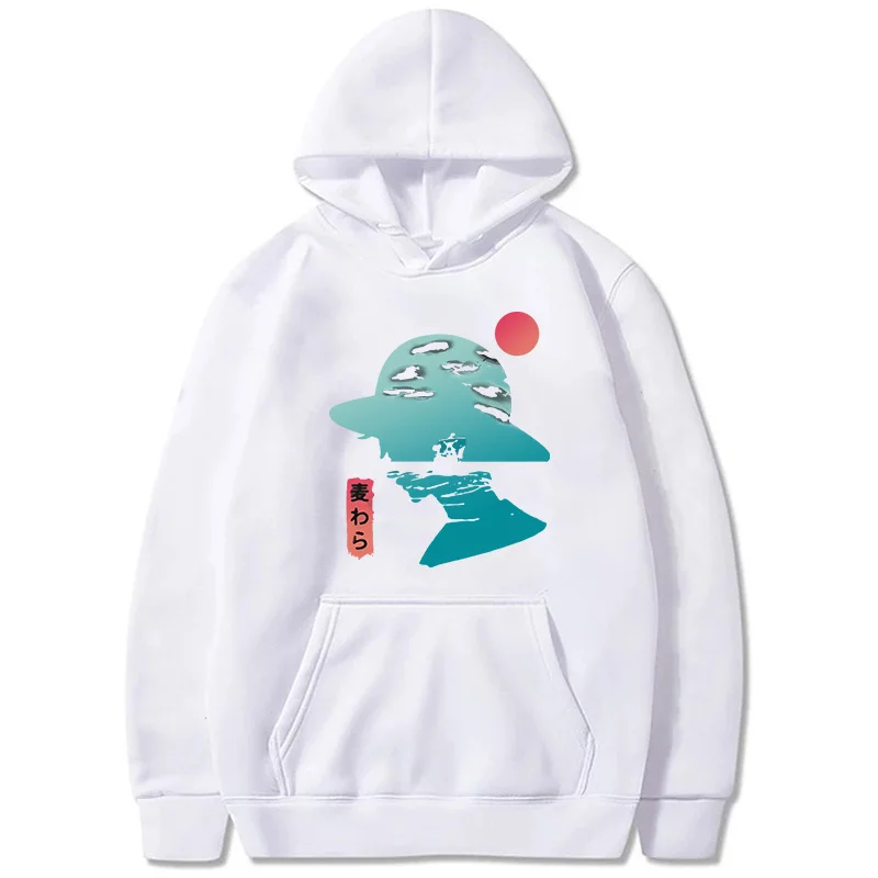 

Roronoa Zoro Print Hoodies Men One Piece Anime Sweatshirts Hooded 2021 New Luffy Man Woman Fleece Warm Hooded Pockets Streetwear