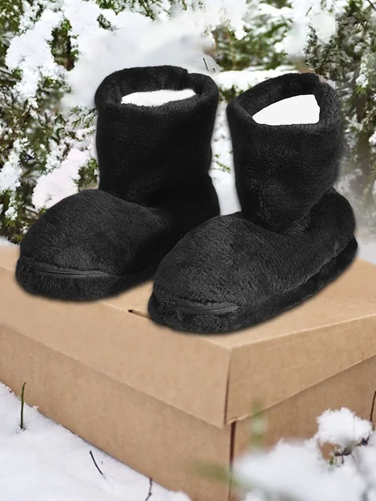 

USB Heated Shoes 5V Warm Safe Electric Heating Boots For Winter Electric Heated Shoe Foot Warming Boot Winter Thermal Shoes