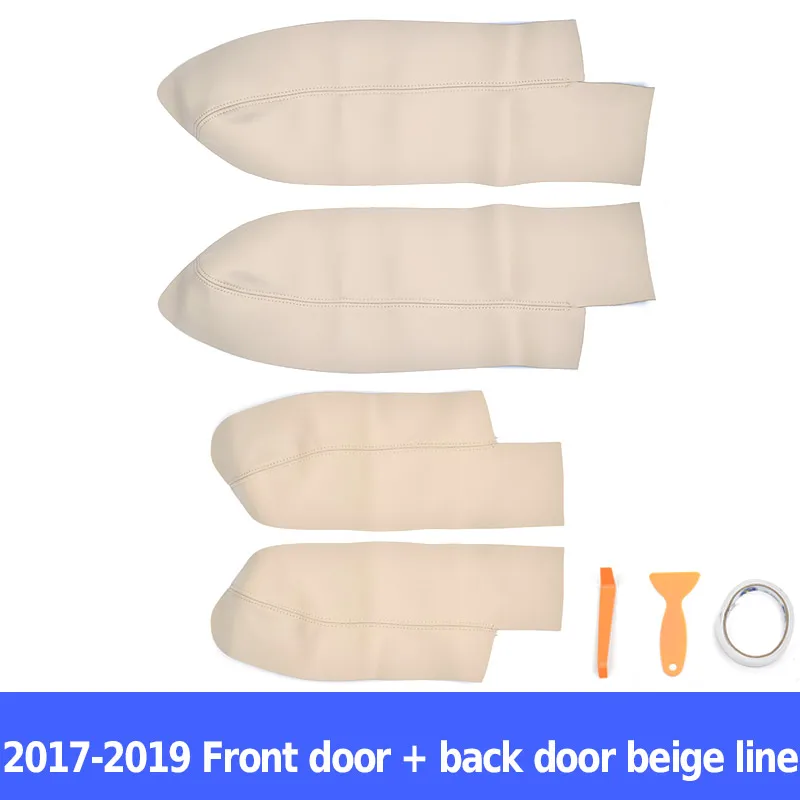 

Vtear для подлокотника Honda Crv, крышка панели двери из искусственной кожи, центральный подлокотник, отделка, защитная ручка, стикер, отделка салона автомобиля, Стайлинг автомобиля подлокотник для запчасти на авто