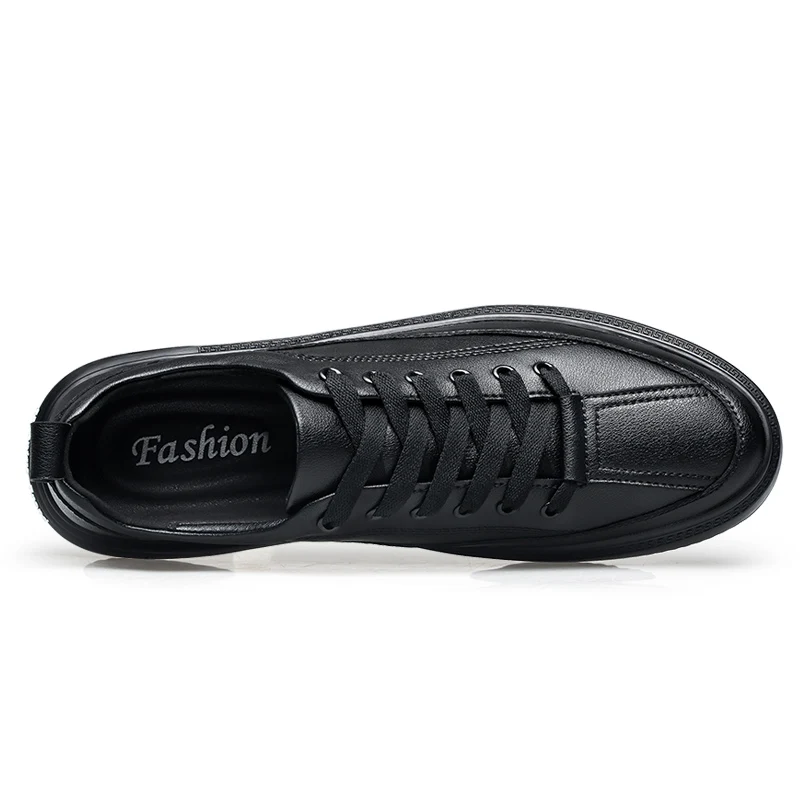 Jual Merek Fashion Sepatu Kasual Anak Laki-laki Muda Sneakers Kulit Putih Sneakers Kasual Pria Kualitas Tinggi Untuk Pria Sepatu Dewasa Kasual Populer Rendah