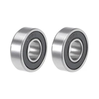 uxcell r6 2rs deep groove ball bearings 38 x 78 x 932 double sealed chrome steel p6abec3 2pcs