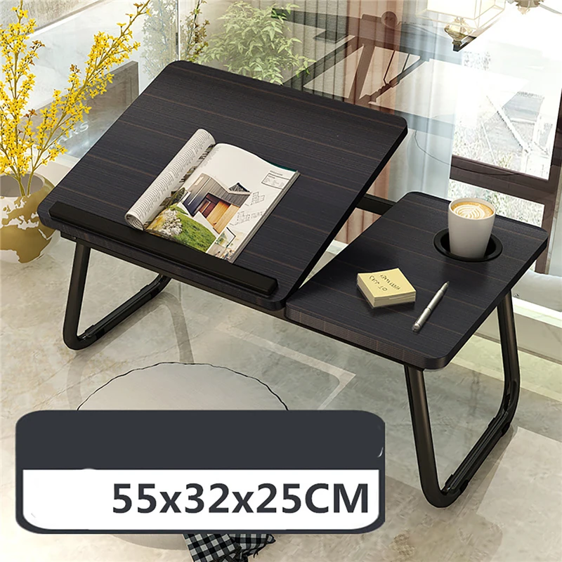 Miglior Tavolo Per Laptop Pieghevole Regolabile Per Divano Letto Vassoio Per Notebook Portatile Tablet Per Tablet Supporto Per Computer Tavolo Di Sollevamento Pigro Con Portabicchieri