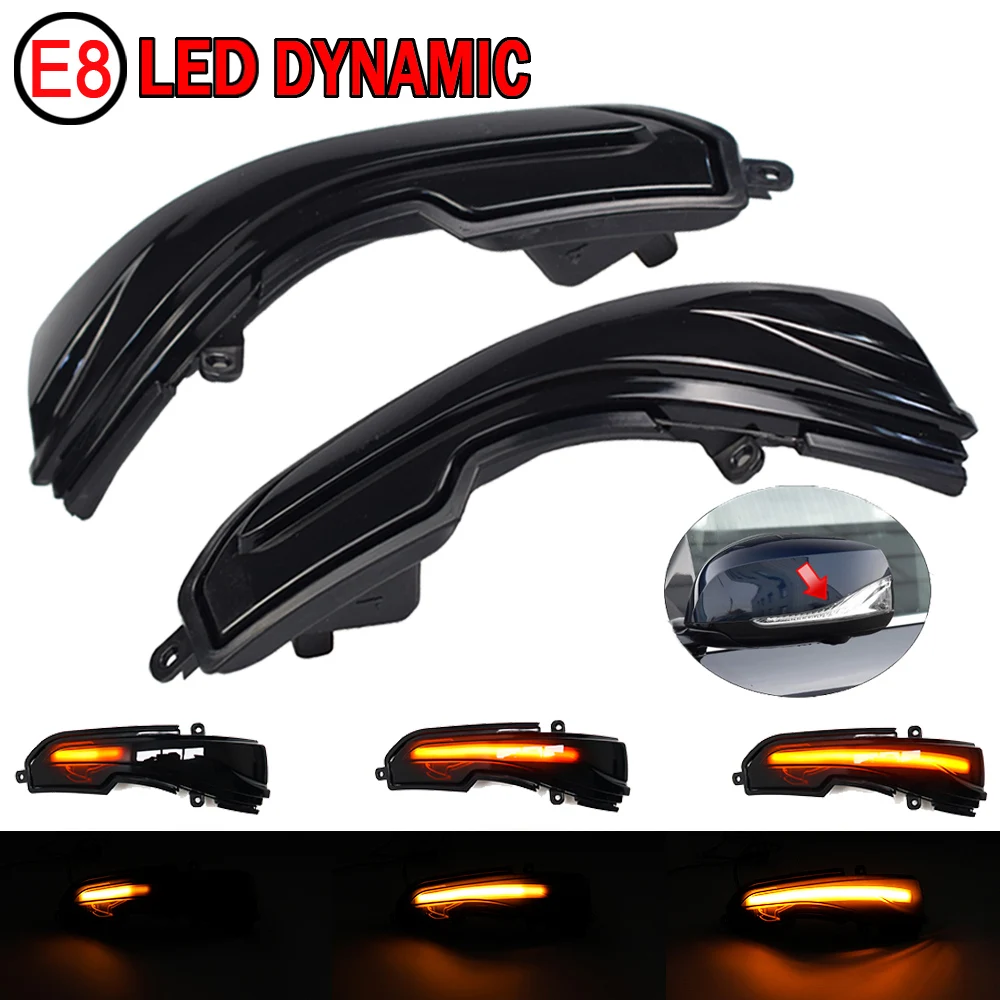 

For Infiniti Q30 Q50 Q60 Q70 QX50 QX60 QX70 LED Dynamic Turn Signal Light Side Mirror Sequential Indicator Blinker Lamp
