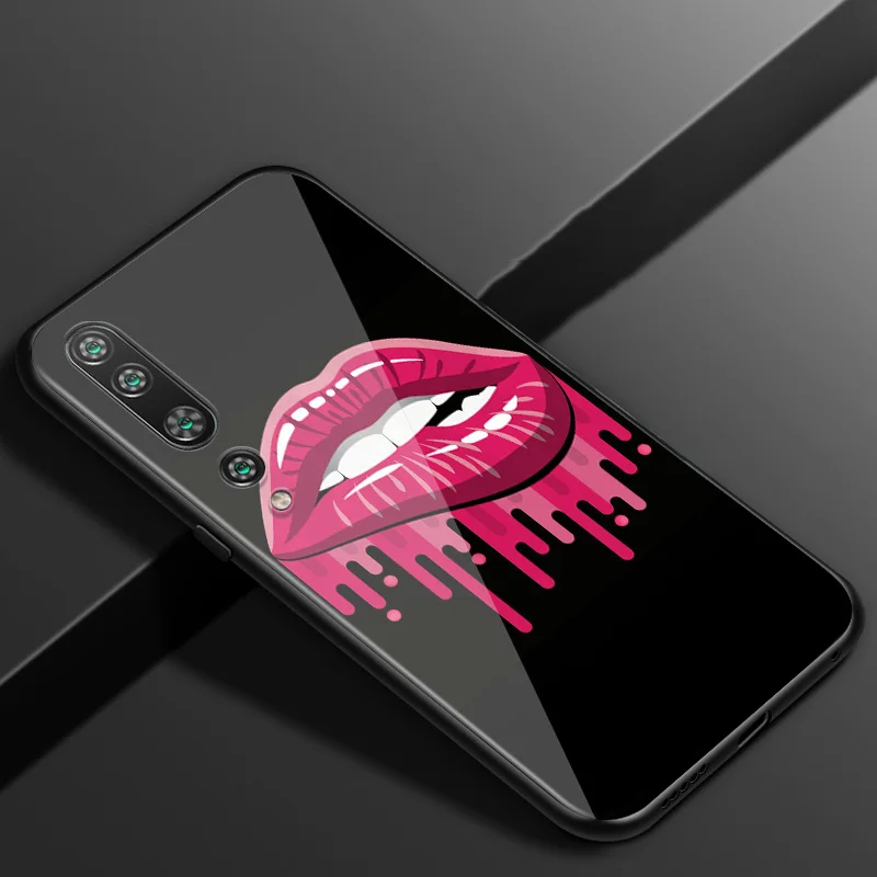 

Sexy Lips Hot Girl For Xiaomi Mi 11 10i 10T Note 10 Ultra CC9E CC9 9T 9 SE 8 A3 Lite Pro 5G Phone Case