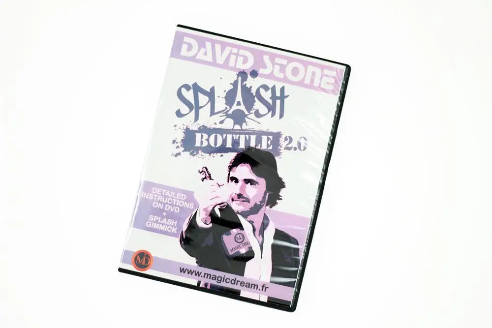 Splash Bottle 2 0 от David Stone (DVD и Gimmick) магии для съемки крупным планом|splash bottle|magic tricksmagic tricks