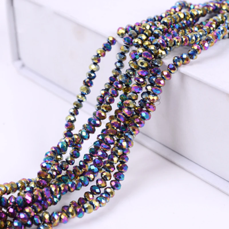 Крошечные бусины STENYA из чешского хрусталя 2 мм полудрагоценные круглые с