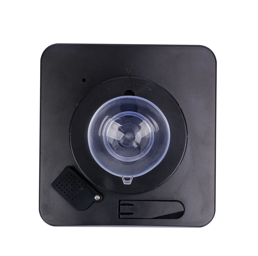 Цифровые водонепроницаемые настенные часы с ЖК-дисплеем настенная полка для