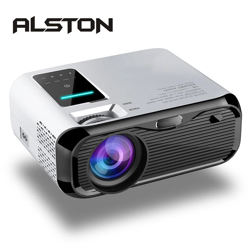 Проектор ALSTON E500 HD 3500 лм поддержка 1080P домашний кинотеатр видеопроектор HDMI VGA AV TF