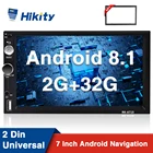 Автомагнитола Hikity, мультимедийный MP5-плеер на Android, с GPS, Wi-Fi 7 дюймов, для VW, Nissan, Toyota, KIA, Honda, типоразмер 2 Din