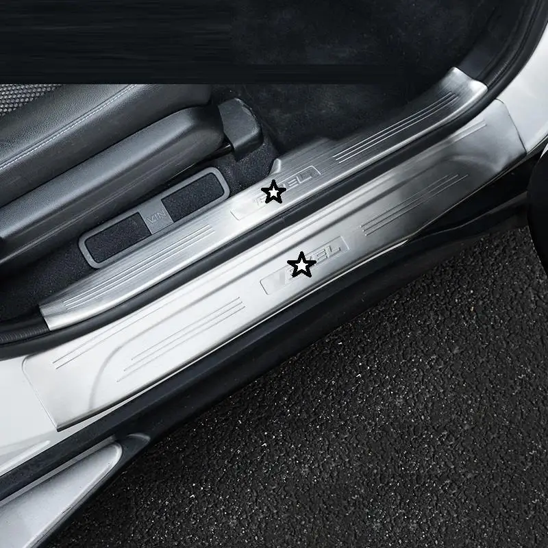 Ножная педаль дверная ручка автомобильный хром модифицированный декоративный