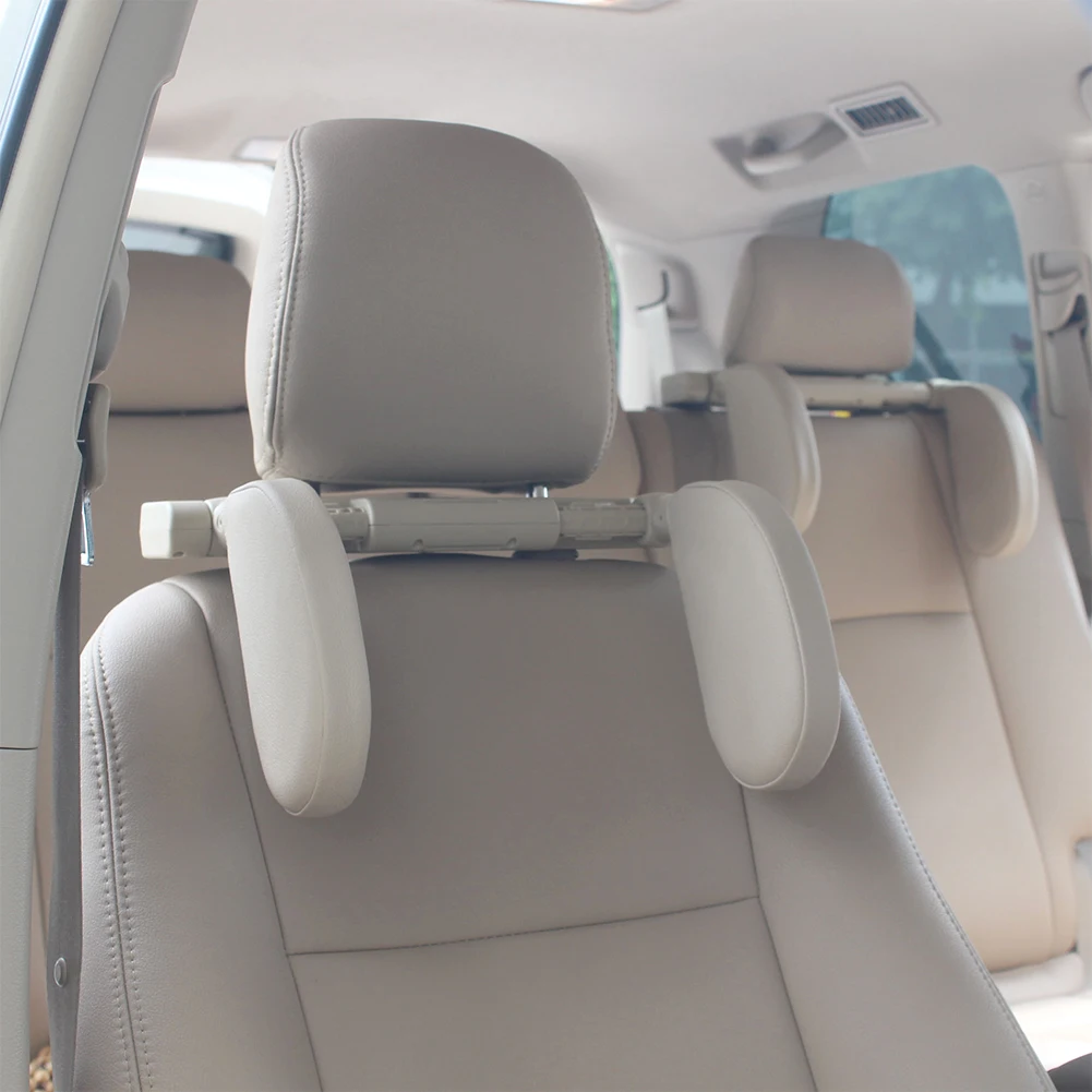 

Car Seat Headrest Pillow Neck Support Adjustable Sleeping Side Head Support Memory Foam Support Cushion