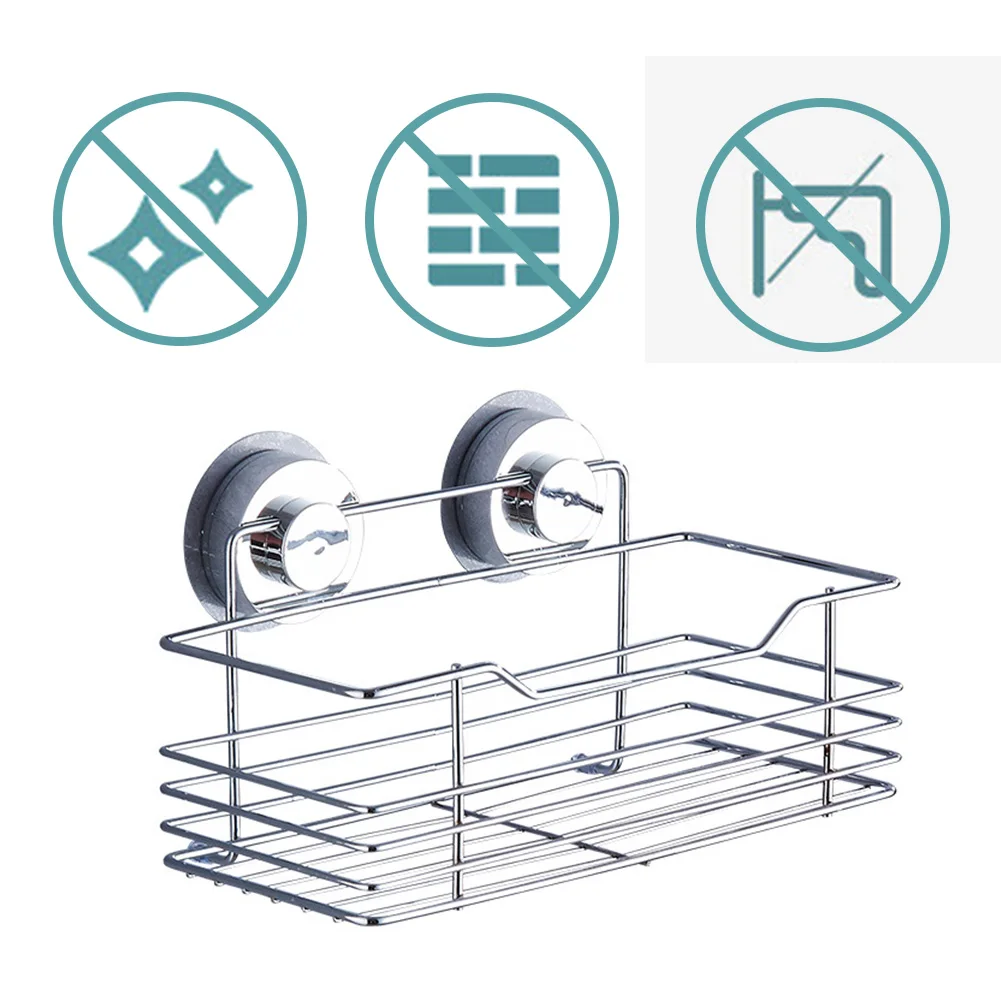 Присоска настенная полка держатель гелей для душа Ванная комната хранения Кухня