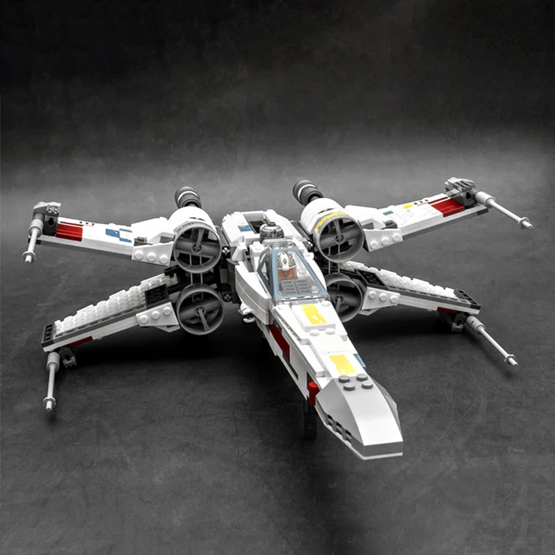

Конструктор серии космический корабль X-Wing Starfight, свинцовая атака мятежников, 819 блоков, совместимый набор моделей для игрушек