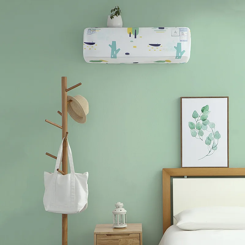 2019 100% полиэстеровый чехол для кондиционера современный вышитый полноразмерный