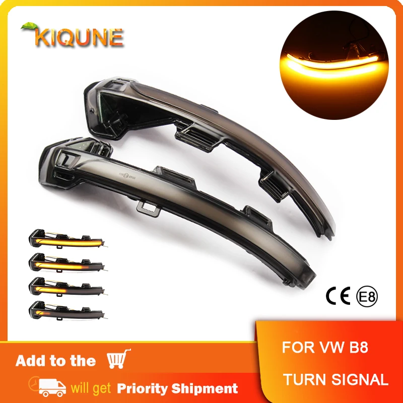 

Указатели поворота светодиодный зеркало заднего вида для VW Passat B8 2015, 2 шт.