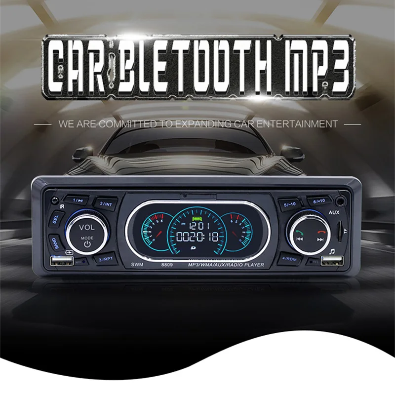 

Автомагнитола MLOVELIN, Мультимедийный MP3-плеер с BT, FM-радио, 1DIN, USB TF, выключение памяти, вызов, свободные руки, универсальный хост