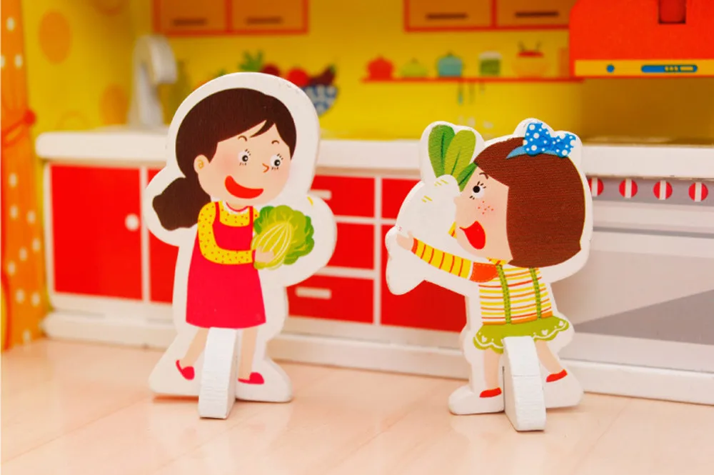 3D DIY Головоломка модель замка Мультфильм Дом сборка игрушка ребенок раннего