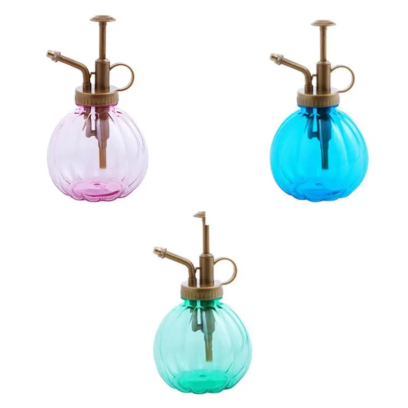 Винтажный горшок для полива растений 350 мл в форме тыквы | Дом и сад