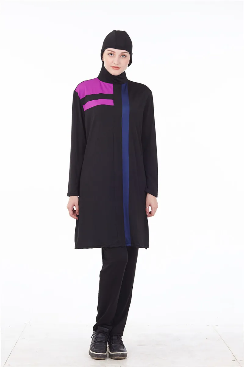 Мусульманский костюм из 2 предметов одежда для плавания Женская Арабская