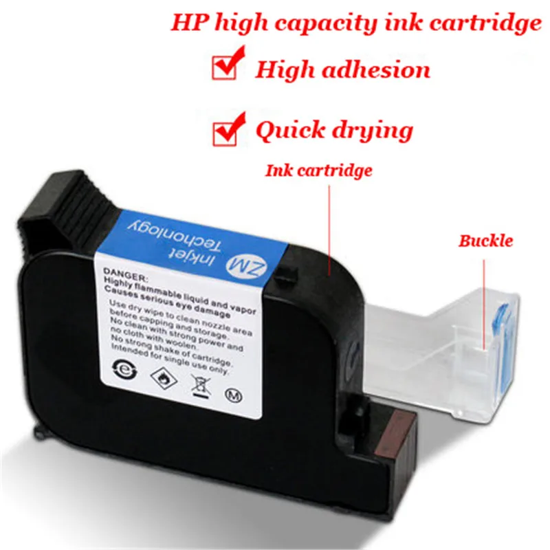 ZM-630 ручной струйный принтер специальный быстросохнущий чернильный картридж