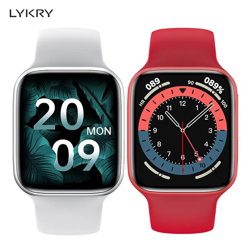 Смарт часы LYKRY HW22 умные с экраном 1 75 дюйма HD Bluetooth совместимы вызовами сделай сам