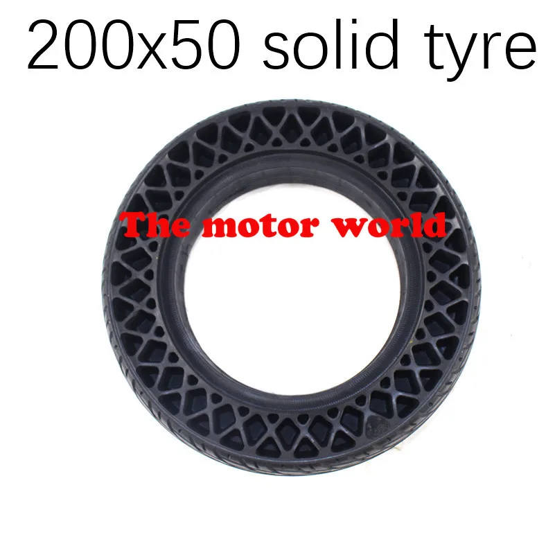 

Hot Sale Good Quality 200x50 Solid Tyre Honeycomb Tire with Good Reputation Fits for Folding Electric Scooter Balancing Car
