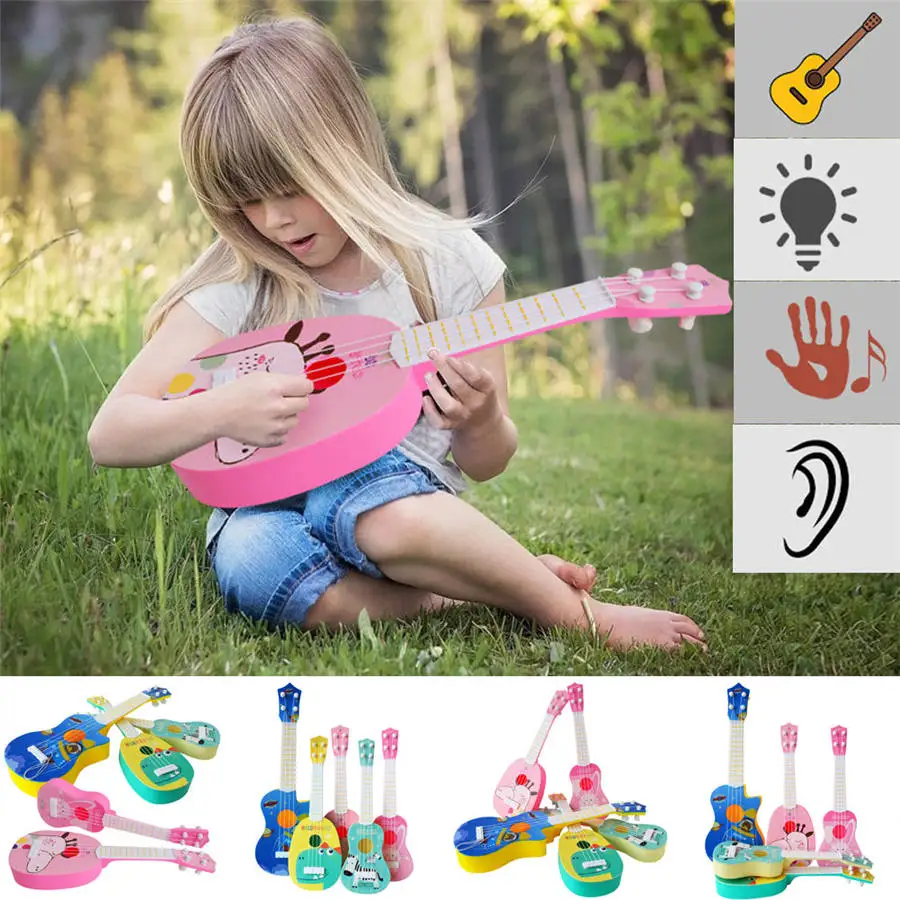 kinder mini ukulele gitarre musical instrumente spielzeug für kinder schule spielen spiel musik interesse entwicklung spielzeug montessori gesche
