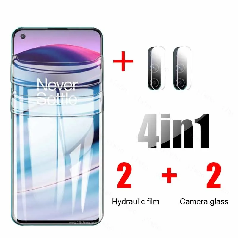 hydrogel film for oneplus onrd ce 5g camera tempered glass one plus 9 pro 9r 9pro 8 8t nord n10 5g n100 n200 screen protector