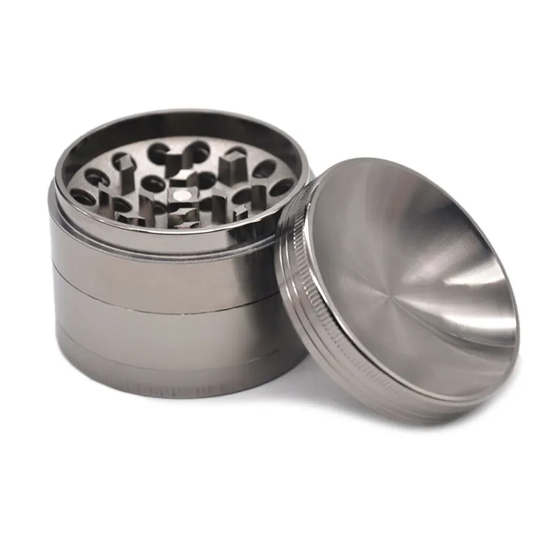 Креативный вогнутый измельчитель табака 4 слойная шлифовальная машина из