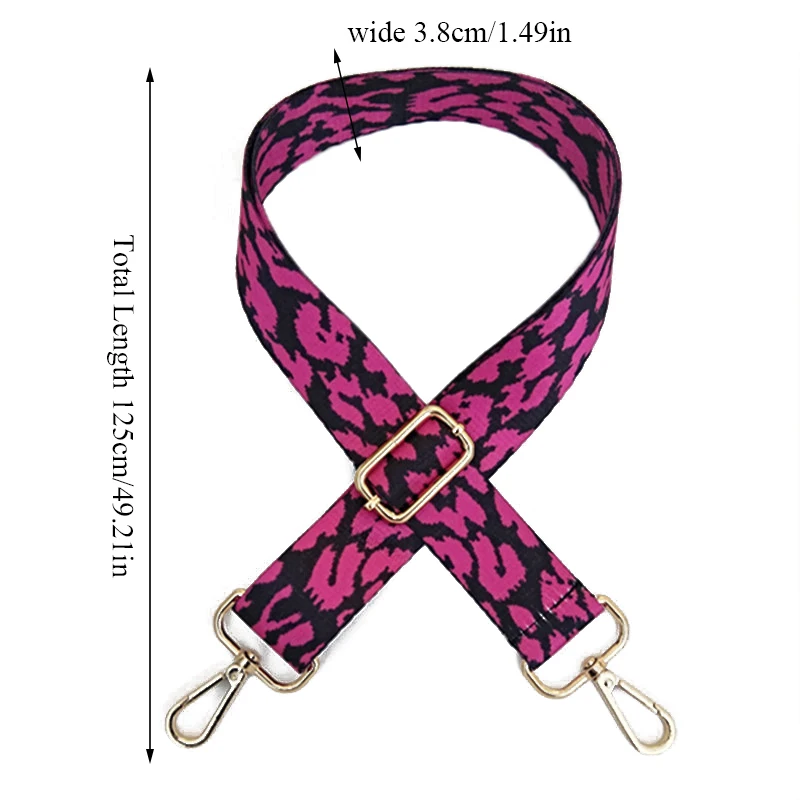 Новая нейлоновая сумка на ремне широкая леопардовая сменная Аксессуары