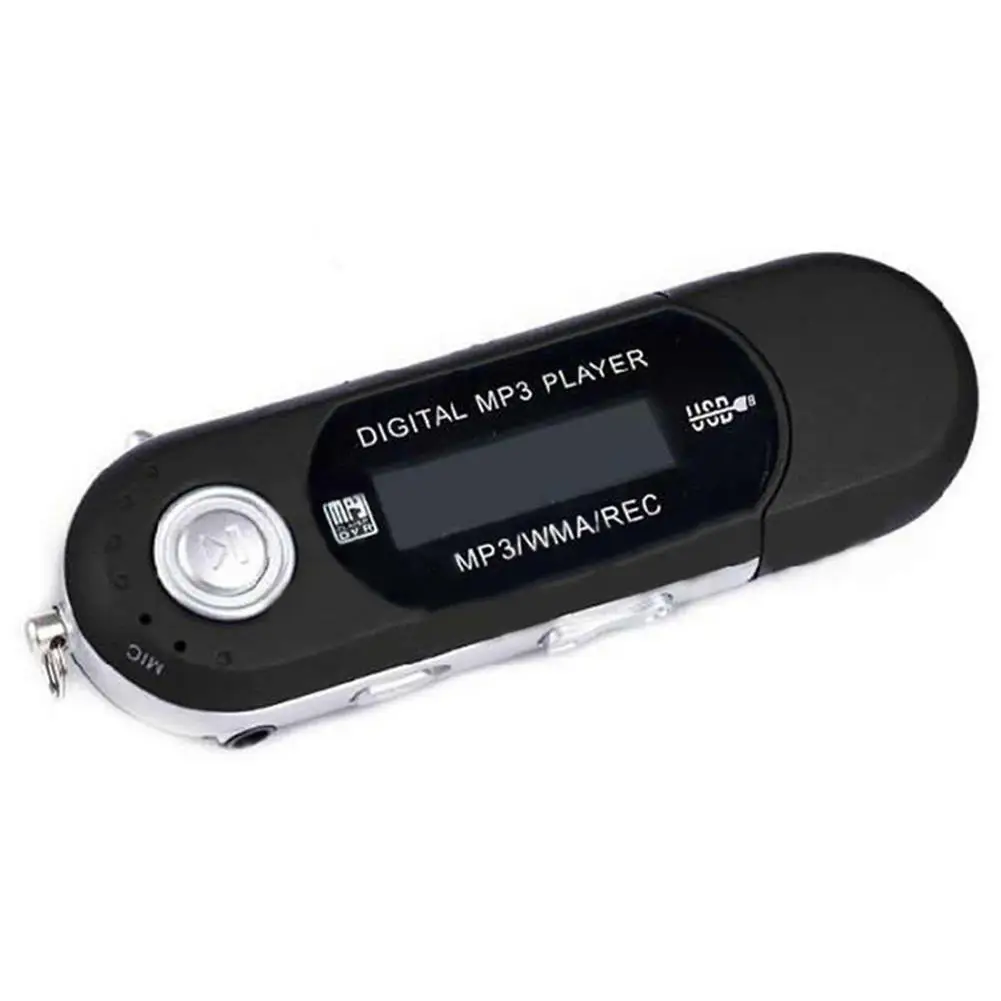 Мини USB MP3 музыкальный плеер цифровой ЖК экран Поддержка 32 Гб TF карта FM радио с