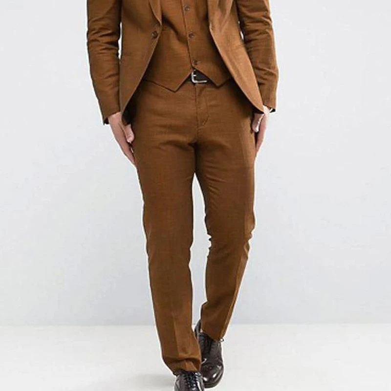 Мужской облегающий Костюм Джентльмена для выпускного вечера с отложным