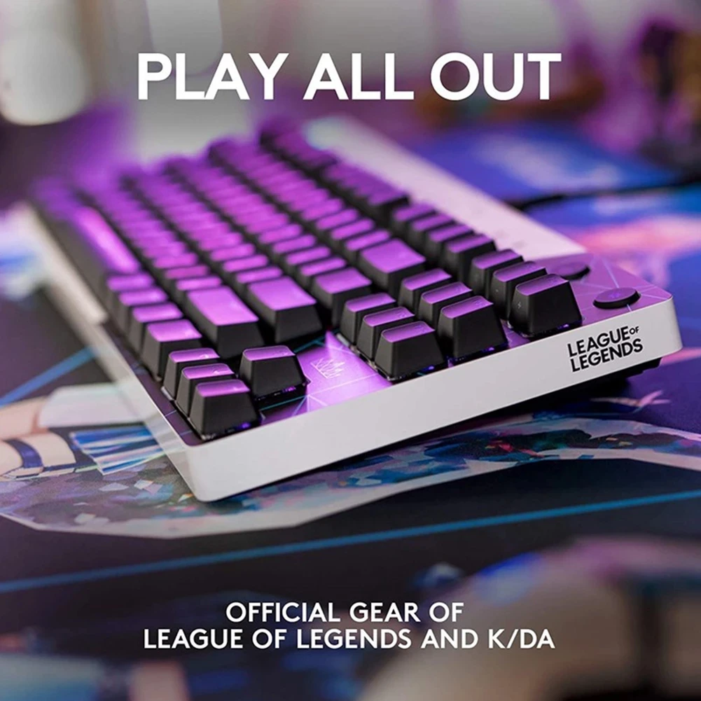 Проводная игровая механическая клавиатура Logitech G Pro X KDA с RGB-подсветкой G304 HERO 2 4G