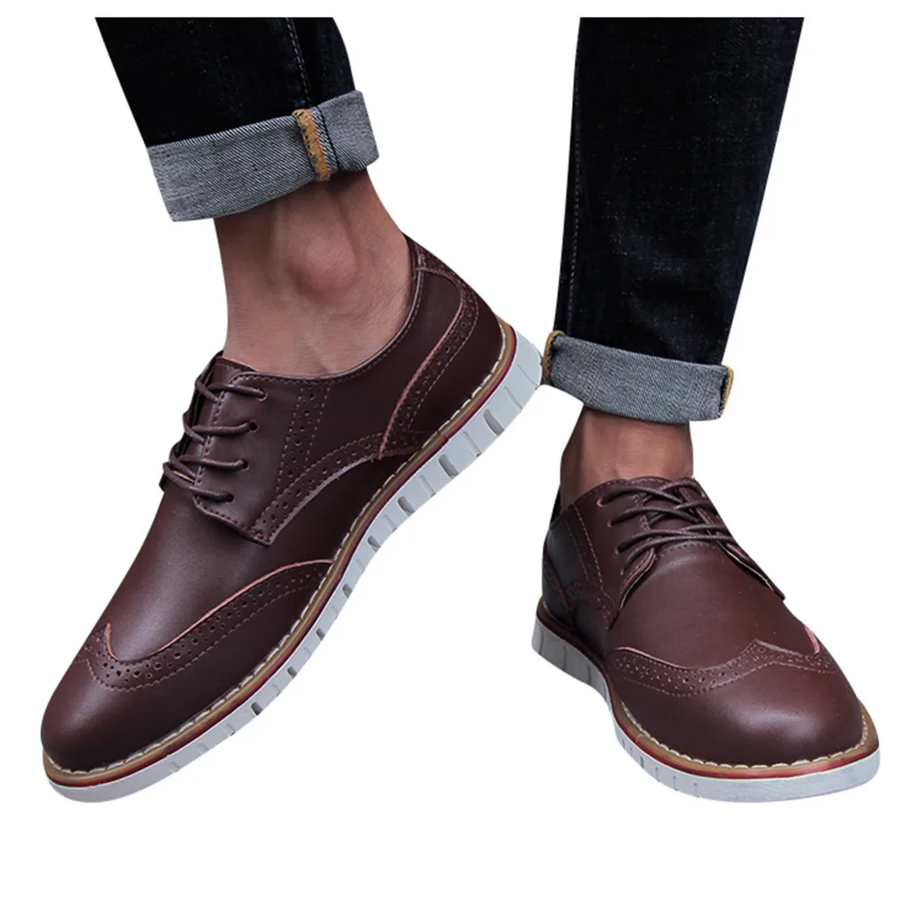 Легкая Мужская обувь в деловом стиле повседневные Лоферы со шнуровкой сетчатые