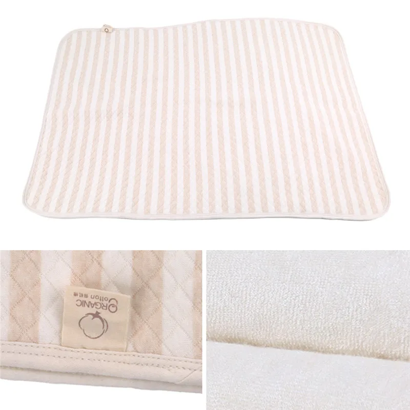 Pa&ntilde;ales reutilizables para beb&eacute;, colch&oacute;n de algod&oacute;n para viaje infantil, impermeable, lavable, cubierta de esterilla, almohadilla para cambiar, pa&ntilde;ales para beb&eacute;-1