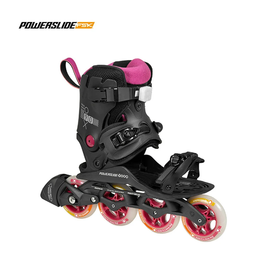 2020 оригинальные роликовые коньки Powerslide Doop для отдыха колеса 4*80/90 мм или 3*100