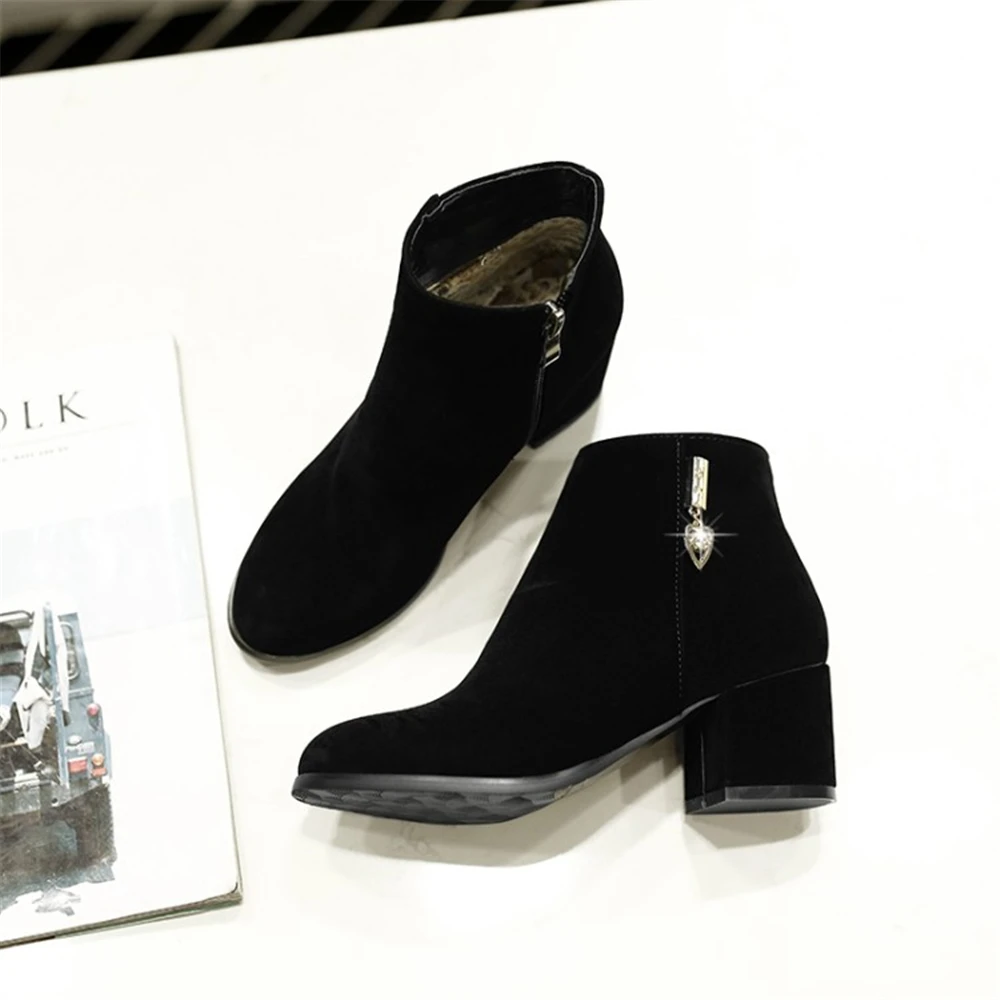 Ботильоны на высоком каблуке Botines Mujer Коллекция 2020 года Tacones Talons Женская обувь