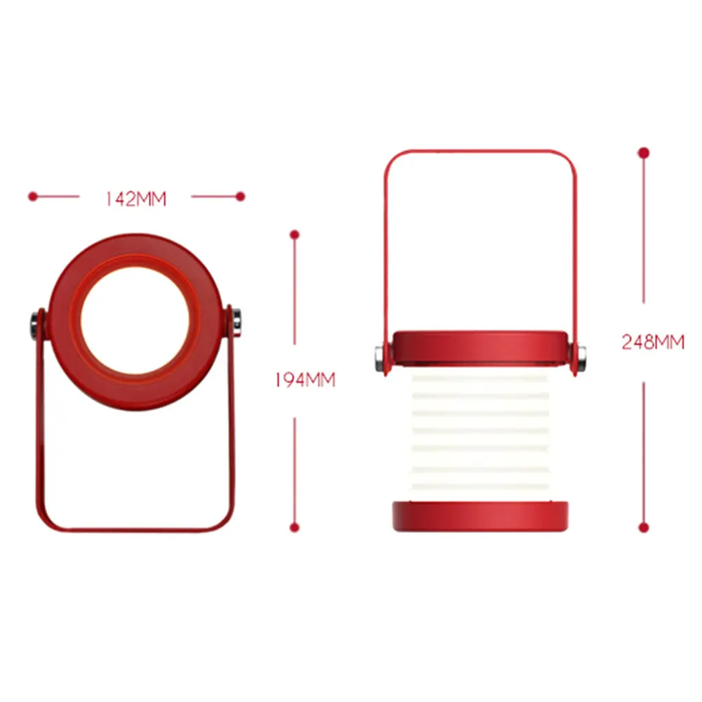 

LED Lantern Lamp USB Night Light Baby Bedroom Living room Desk Warm White Lamp Home Decoration