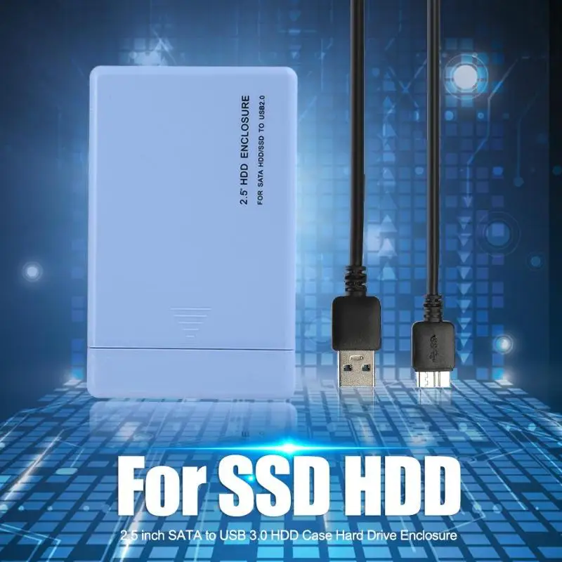 Чехол для жесткого диска 2 5 дюйма SATA на USB 0/USB 3 0/Type-C Гбит/с 0 | Компьютеры и офис