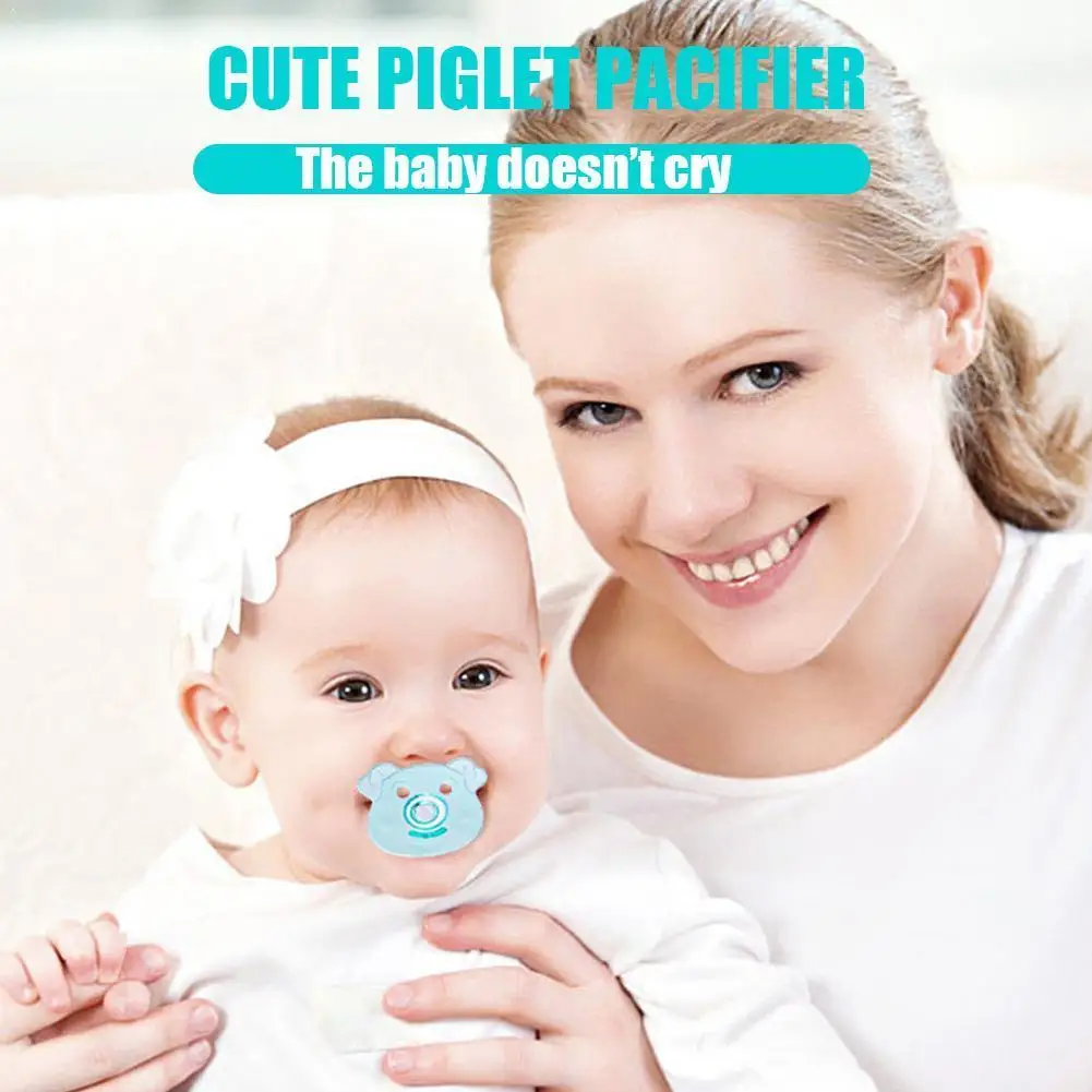 1 шт. силиконовых кейсов для малышей с героями мультфильмов соски-пустышки полный