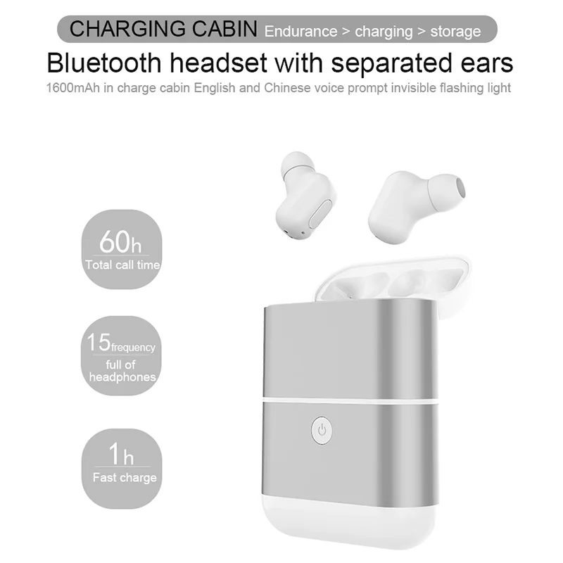 LEORY Mini Wireless bluetooth Earphone X2 TWS Stereo Earbuds Binaural Call IPX5 Waterproof Sports Headsets with Mic | Электроника