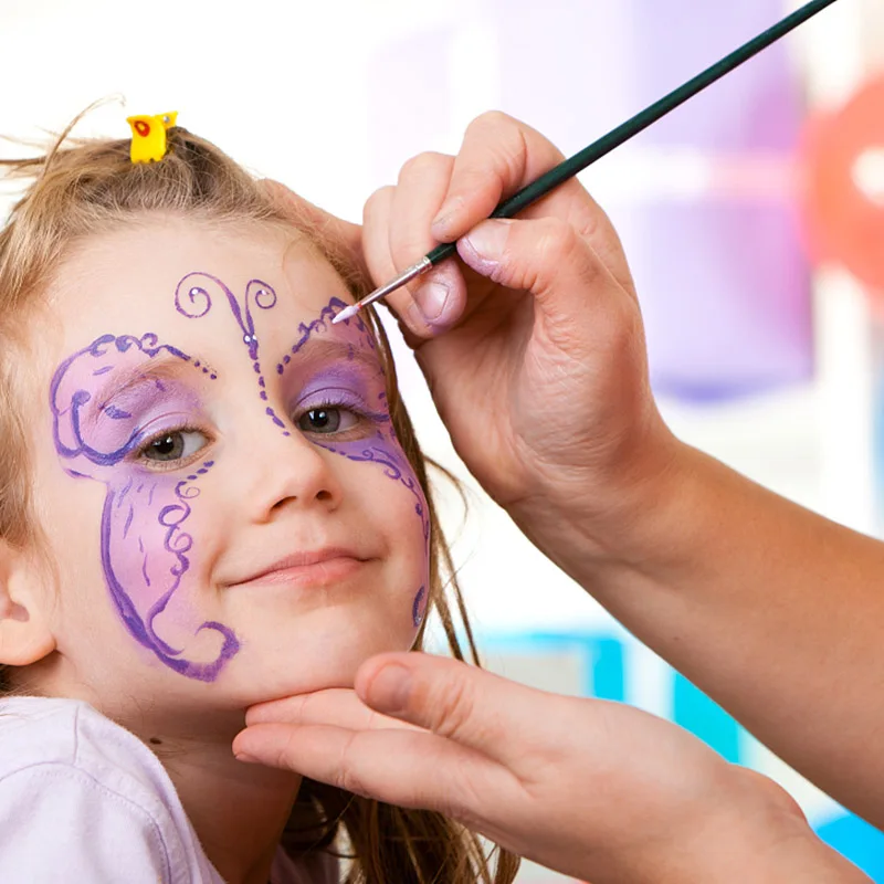 Набор кистей для рисования круглых акриловыми акварельными масляными красками 9