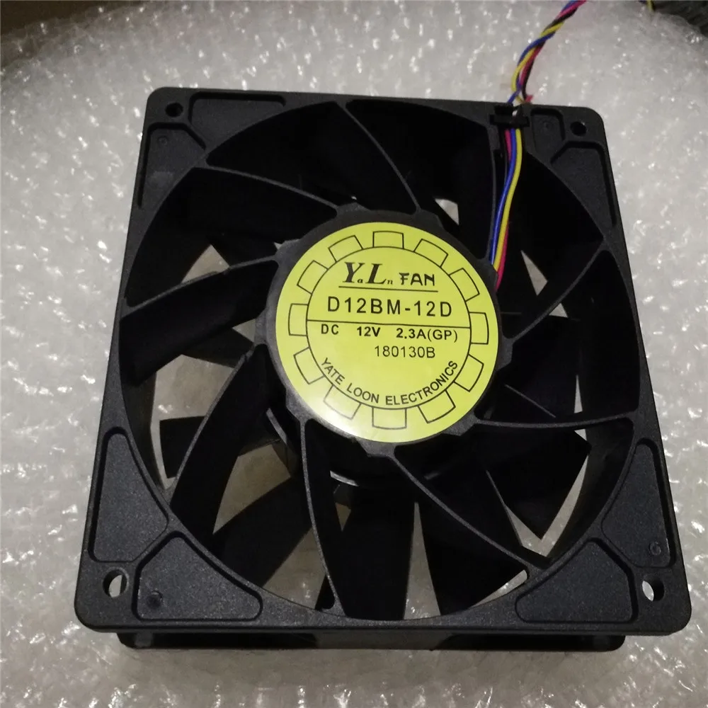 Сменный охлаждающий вентилятор кулер для Antminer Bitmain S7 S9 D12BM 12D 12V 2.3A большой объем воздуха кулер|Запасные части|