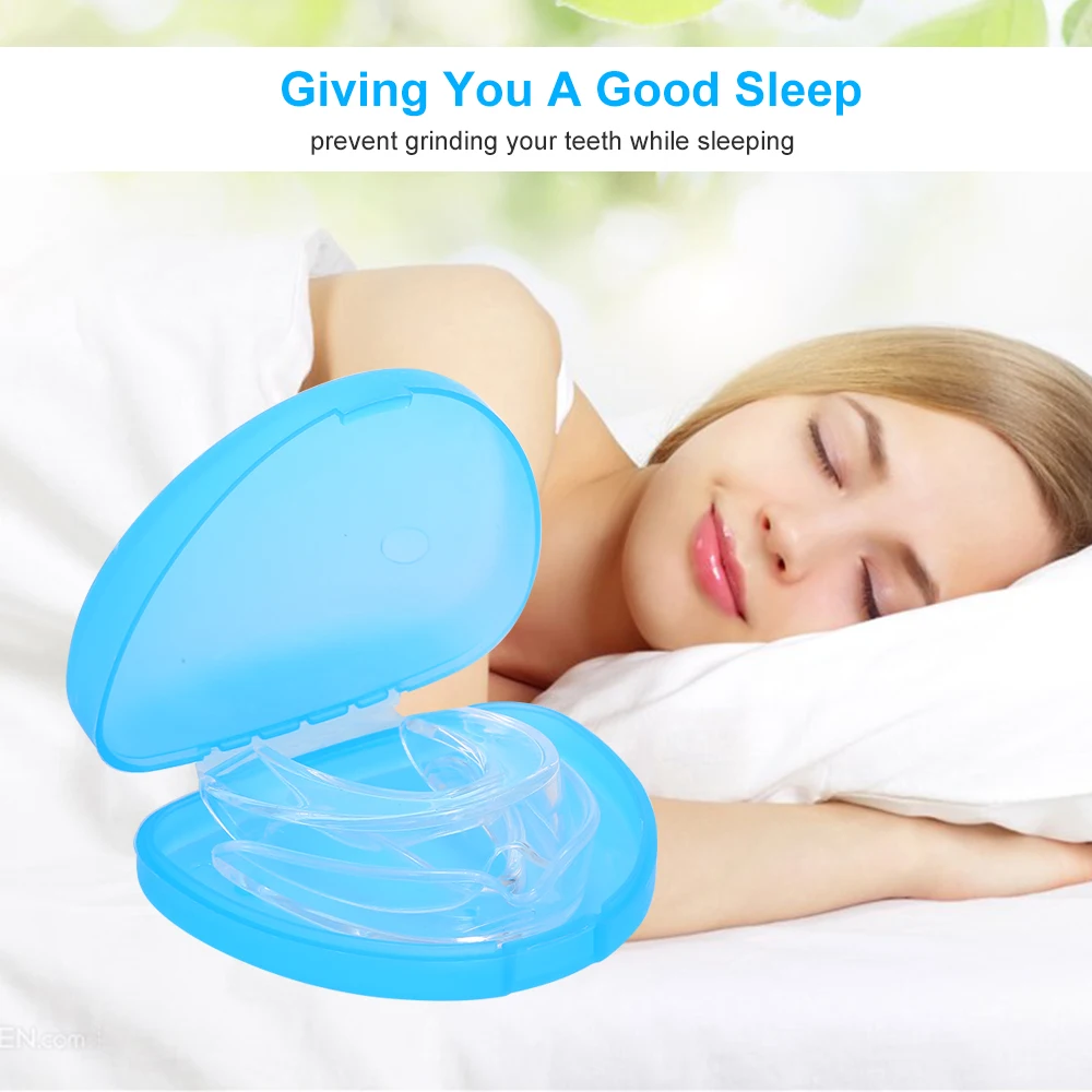 Mouth Guard for Teeth Grinding with Storage Case 2PCS Mouthguard Moldable Night Guards Anti | Бытовая техника