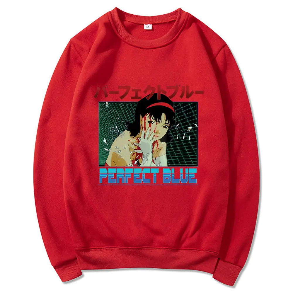 

2021 Trend Style Couple Wears Perfect Blue Junji Ito AnimePrinted Classic Cotton Tracksuit High Quality Clorhes Comfortable Wear