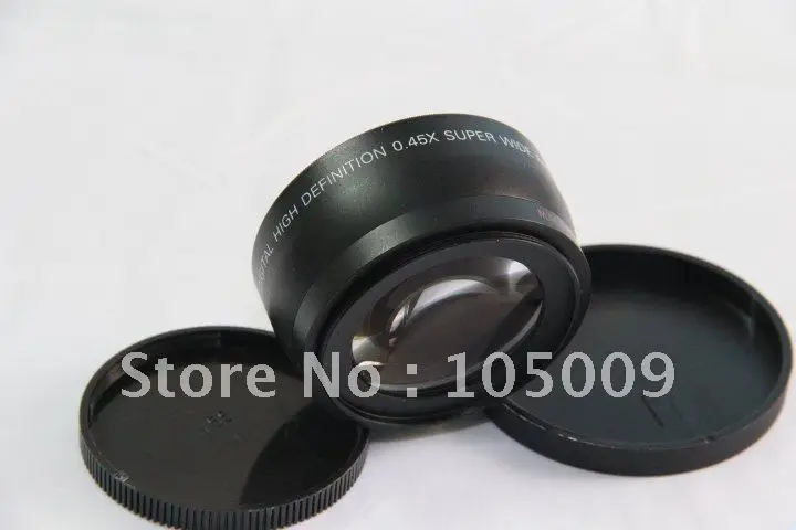 55mm 0.45X Wide Angle Macro Conversion LeNS for 55 0.45 canon nikon sony pentax olympus camera | Электроника