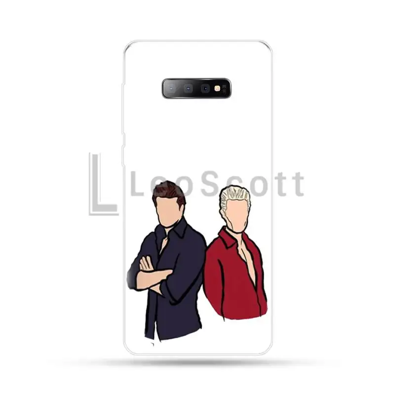 

The Vampire Diaries Damon Phone Case Transparent for Samsung A71 S9 10 20 HUAWEI p30 40 honor 10i 8x xiaomi note 8 Pro 10t 11
